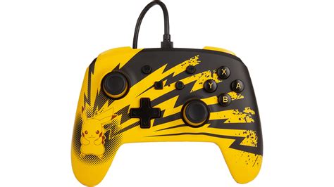 Enhanced Wired Controller for Switch - Pikachu Lightning - Hardware ...