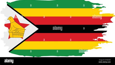 Zimbabwe Flag Vector Illustration Stock Vector Image And Art Alamy