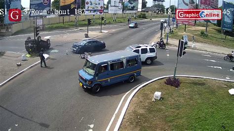 Some Road Accidents Captured By CCTV On Ghana Roads YouTube