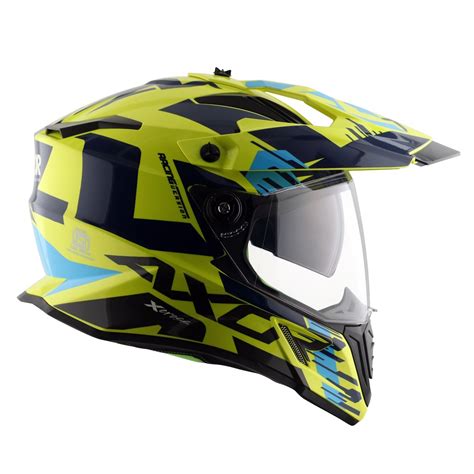 Axor X Cross Graphic Adventure Motorcycle Helmet Bdla Motorbikes