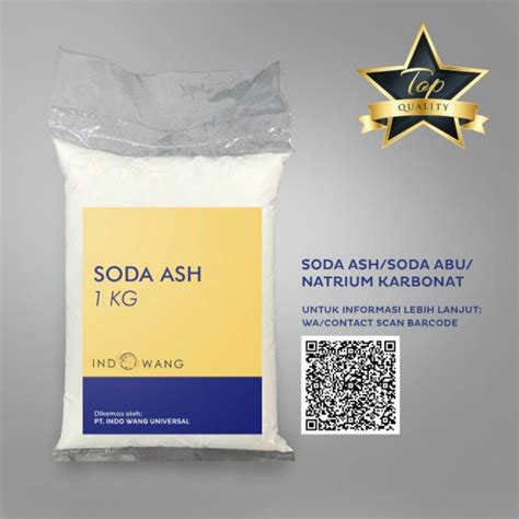 Jual Soda Ash Abu Soda Natrium Karbonat Na Co Kg Shopee