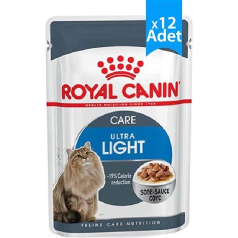 Royal Canin Ultra Light Pouch Ya Diyet Kedi Mamas G X Fiyat