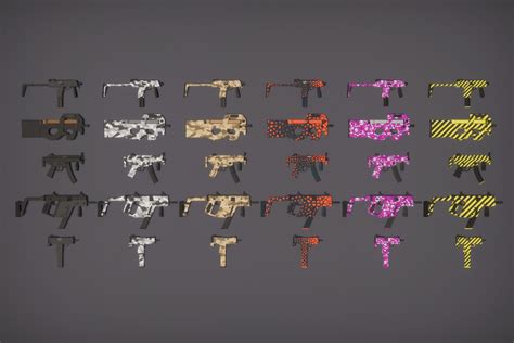 Low Poly Fps Weapons Pack Vol