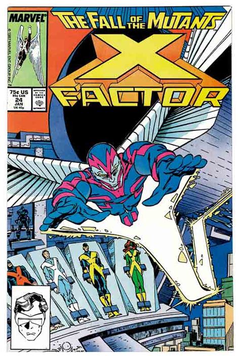 X Factor 24 NM 1st Full Appearance Archangel 1988 Marvel Comics Pee