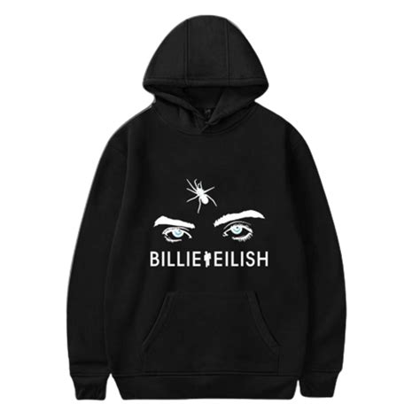 Billie Eilish Merch Comic Hoodies Fashion Pullover Sweatshirt