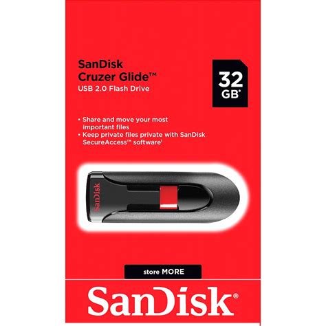 Sandisk Cruzer Glide 32GB Flash Drive – Mega Digital Limited