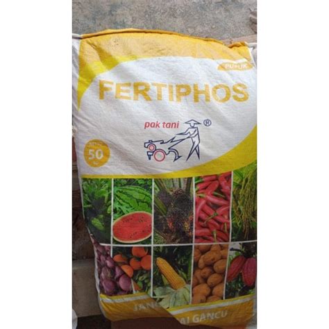 Jual Pupuk Sp Fertiphos Tsp Hitam Pak Tani Kemasan Repack Kg Shopee