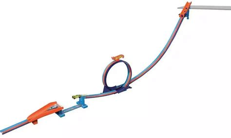 Hot Wheels Ultra Hots Downhill Loop Jump Exclusive Track Set Mattel Toys Toywiz