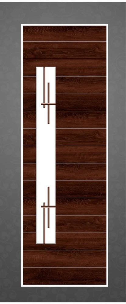 12mm WPC Printed Swinging Doors For Home Height 84 Inch At Rs 3200