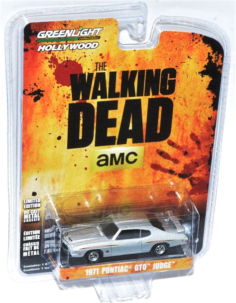 Greenlight Walking Dead Amc 1971 Pontiac Gto Judge Universal Classic Toys