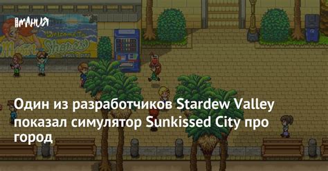 Stardew Valley Sunkissed City