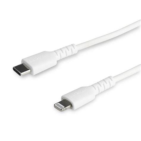 Câble Usb Type C Vers Lightning 1 M Blanc Rusbcltmm1mw Achat Accessoire