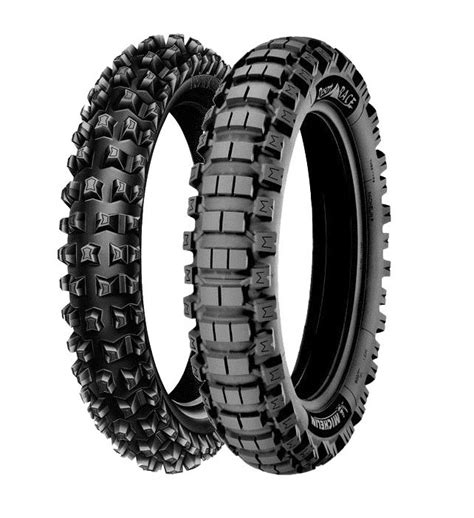 Michelin Desert Race Front Rear Dot Tyre Tube Combo