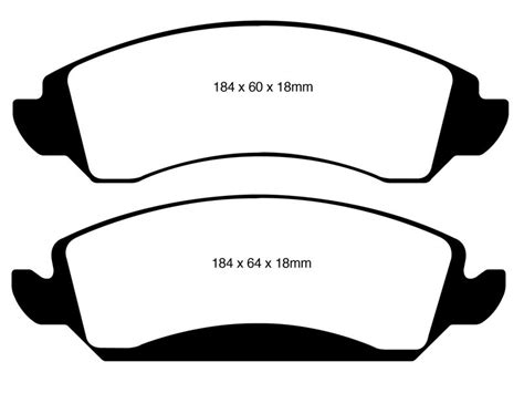 EBC Ultimax OE Front Brake Pads UD1363 RealTruck