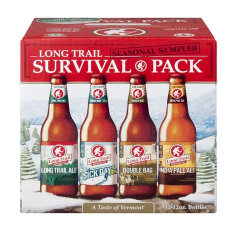 Long Trail Survival Pack 12 pack 12 oz. Bottle - Yankee Spirits