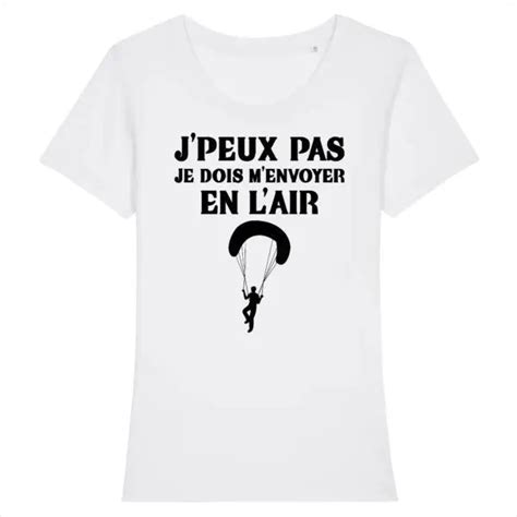 Tee Shirt Planeur "Les vrais pilotes" - Pour Femme - La French Touch