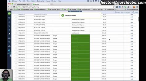 Quickbooks tutorial part 2 - raceluli