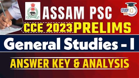 Apsc Prelims Paper Analysis Apsc Gs Paper Analysis Answer