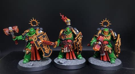 Salamanders Bladeguard Veterans Rwarhammer