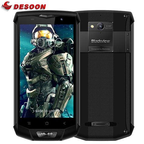 Blackview BV8000 Pro 4G Mobile Phone FHD MTK6757V Octa Core Android 7 0