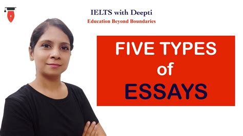 Ielts Writing Task 2 5 Types Of Essays In Ielts Youtube