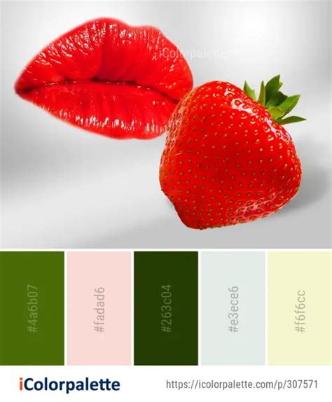 Color Palette Ideas From Strawberry Strawberries Fruit Image Icolorpalette