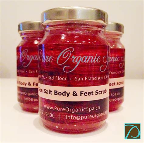 Salt or Sugar Scrubs – Pure Organic Spa