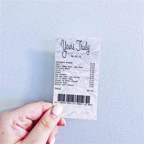 Ariana Grande Album Receipt Sticker Pack Ariana Grande Etsy