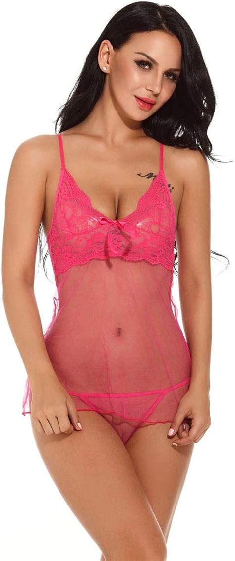 Lenceria Sexy Mujeres Deep V Lingerie For Mujeres Body Sling Easy Off