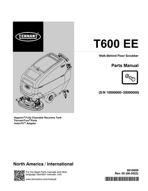 Pdf T Ee Parts Manual Tennant Co Dokumen Tips