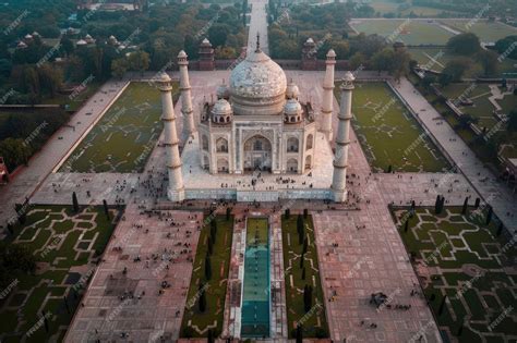 Premium Photo | Unique aerial views of famous landmarks captured by a drone