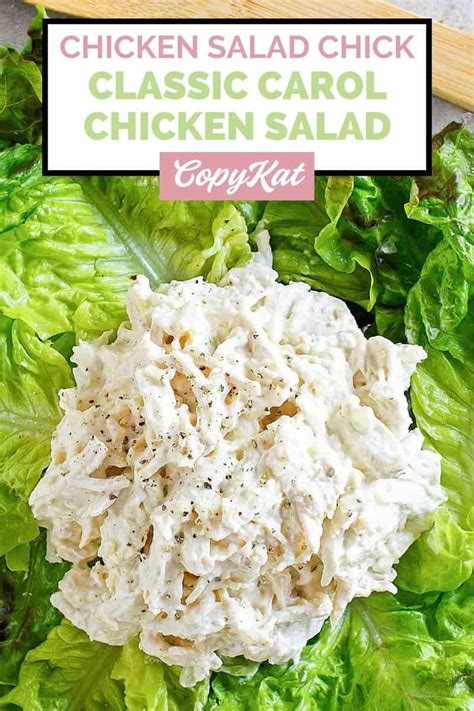 Chicken Salad Chick Classic Carol Chicken Salad Tasty Made Simple