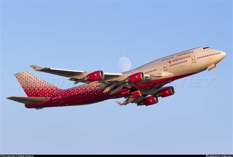 EI XLF Rossiya Russian Airlines Boeing 747 446 Photo By Matteo