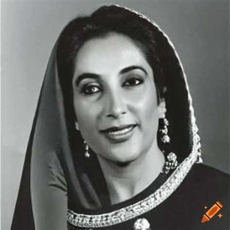 Benazir Bhutto Pakistani Politician In On Craiyon