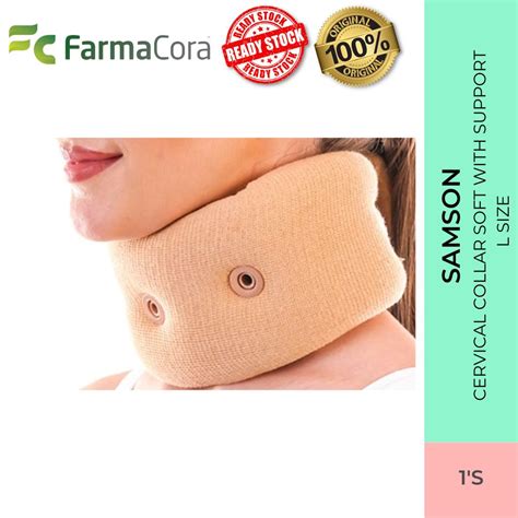 Samson Cervical Collar Soft With Support Xl Shopee Malaysia