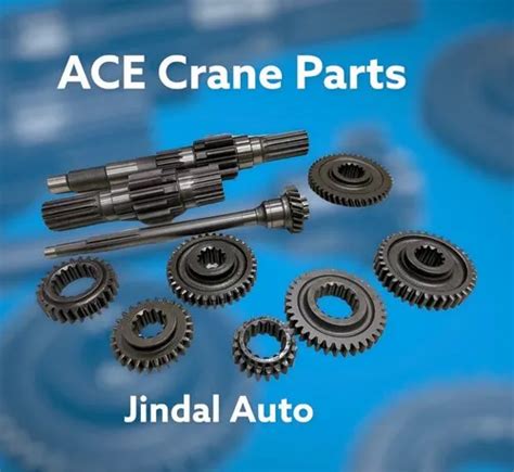 Alloy Steel Mncr Ace Hydra Crane Gear Box Parts For Overhead Cranes