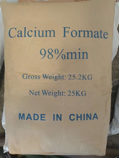 Grade Construction Chemical Calcium Formate Powder Purity 98 At Rs