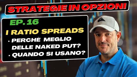 Ratio Spread Strategie In Opzioni Ep Youtube