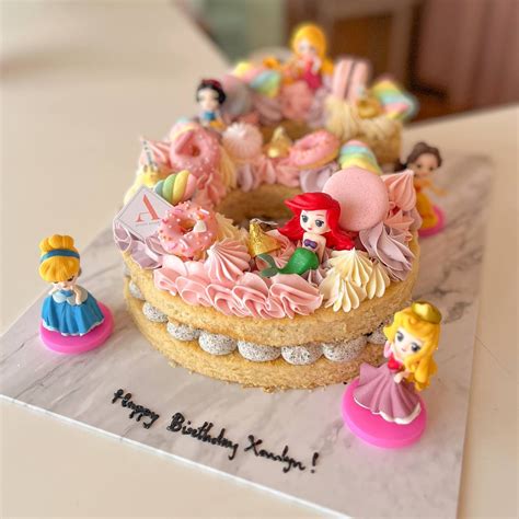 Princess Numeric Cake