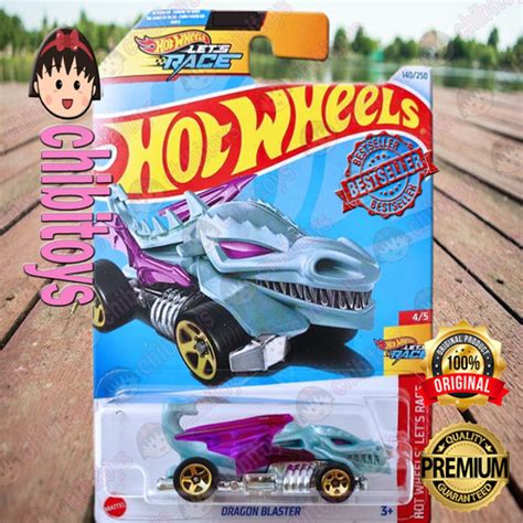 Jual Hot Wheels Dragon Blaster Baby Blue Mobil Naga Balap Race Loop Stars Original Kota