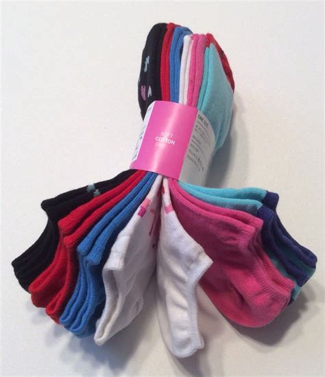 Hue Cotton Liner Socks Womens 6pk Ebay