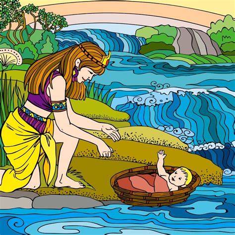 The Exodus Moses Exodus Baby Moses Saved From The Water