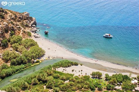 Rethymno Preveli Beach Photos Map See And Do Greeka