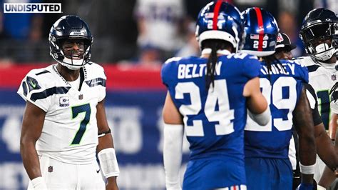 Seahawks Beat Giants On Mnf Geno Smith Calls Out Isaiah Simmons For