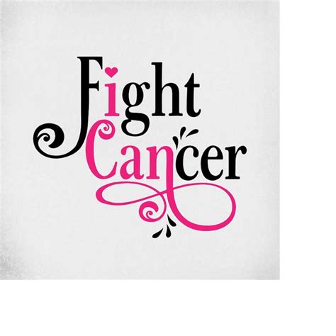 Cancer Svg I Can Fight Cancer Cut Files For Cricut And Si Inspire