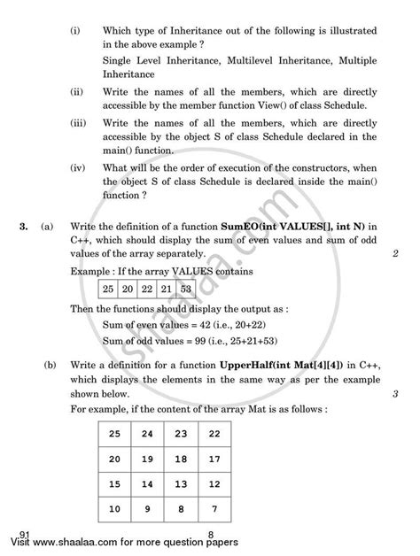 Computer Science Python 2017 2018 Commerce English Medium Class 12