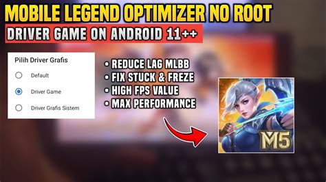 MLBB OPTIMIZER Cara Ampuh Mengatasi Lag Patah Patah Mobile Legend