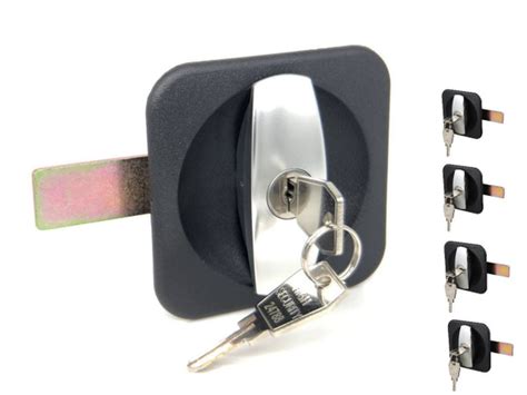 Комплект 4 шт.: Мебельный замок ЗМ 053 типа F90 для металлических ...