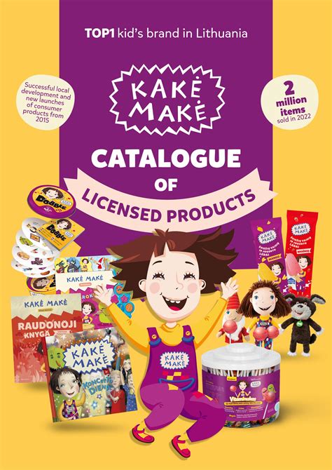 Kake Make Catalogue Of Licensed Products By Nellyjellyworld Issuu