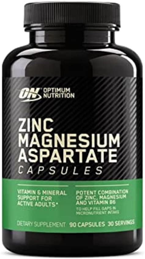 Optimum Nutrition ON ZMA Zinc For Immune Support Muscle Recovery And